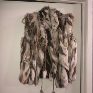 Faux Fur Vest from Argentina